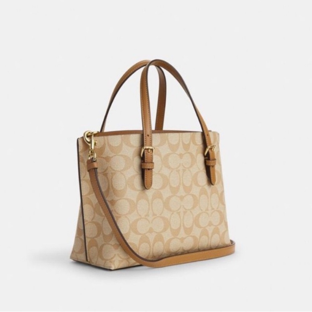 Coach Signature Mollie Tote 25 - Picture 2 of 9